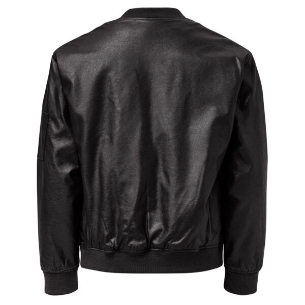 Leather Bomber Jacket - Afbeelding 2