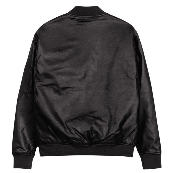 Leather Bomber Jacket - Afbeelding 4
