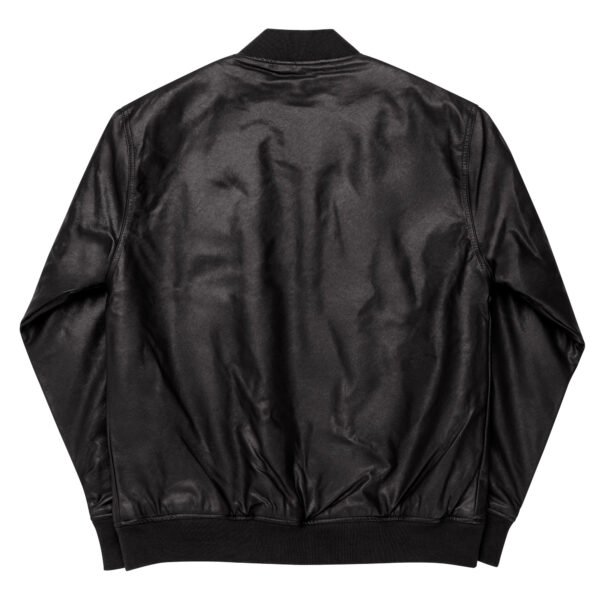 Leather Bomber Jacket - Afbeelding 10
