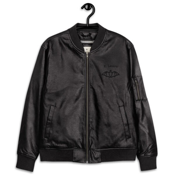 Leather Bomber Jacket - Afbeelding 7