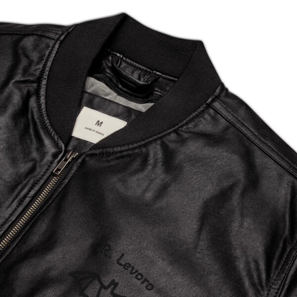 Leather Bomber Jacket - Afbeelding 6